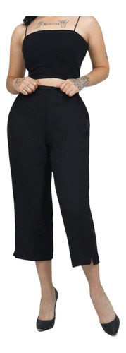 Pantalon Para Mujer Capri De Vestir Pescador De Dama