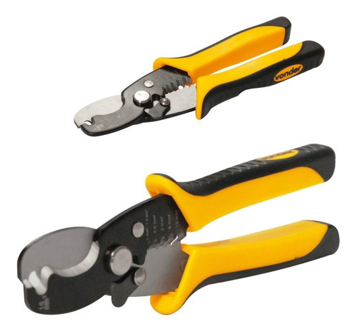 Alicate Decapador Vonder 366201400 Preto E Amarelo 1-16mm