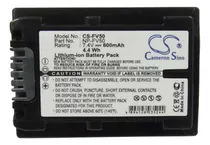 Comprar Bat Para Sony Np-fv50 Hdr-tg1 Hdr-tg3e Hdr-tg5 Dsc-hx1
