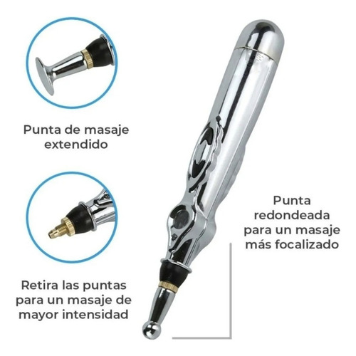 Bolígrafo De Acupuntura Manual Portátil Elimina Dolores Full