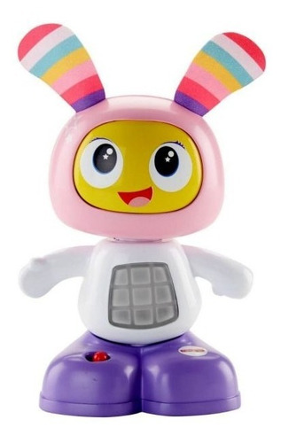 Fisher Price Mini Bel Bot Beatbelle Robot 15cm Musical Luces