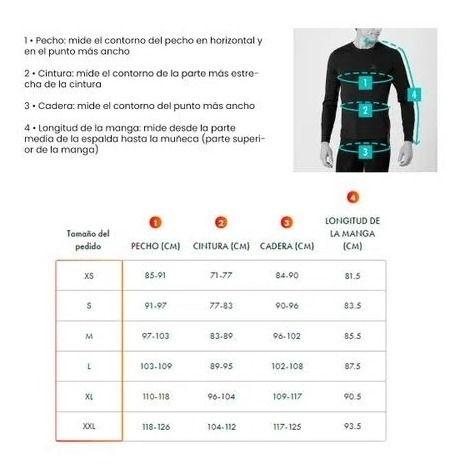 Remera Térmica Alaska Saukan Bamboo Eco Series Hombre