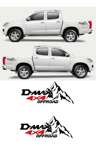 Adhesivo Chevrolet Dmax Montañas Offroad 