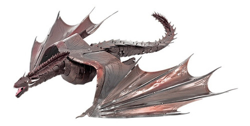 Game Of Thrones - Drogon Rompecabezas 3d Metal Model