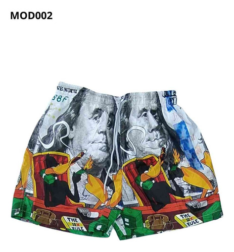 Shorts Playero Sublimado - Playa