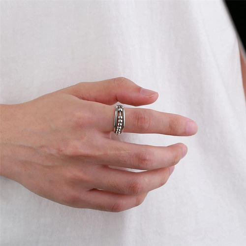 Thumb Rings Anxiety Ring Open Ring Transfer Beads Fashion