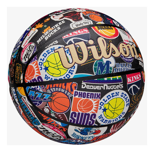 Balón Basquetbol Nba All Teams Retro #7 Wilson