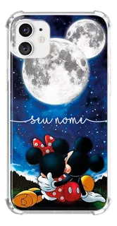 Capa Capinha Com Nome Personalizada Mickey E Minnie 3