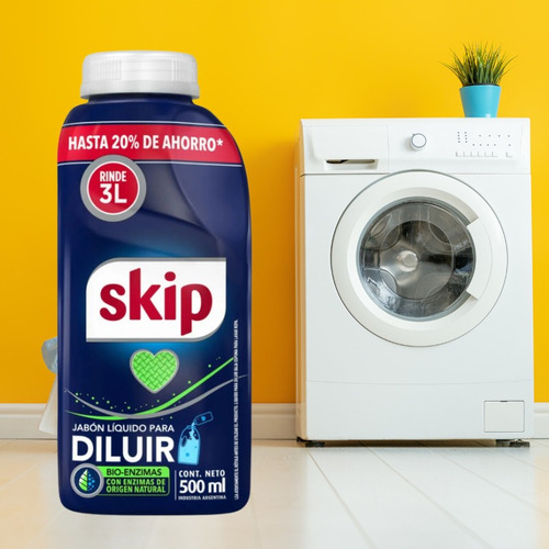 Detergente Líquido Drive Para Diluir 500ml Hasta 60 Lavados