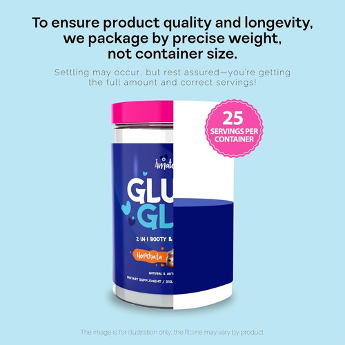 Glute Y Glow Creatine For Women 2-in-1 Horchata Original
