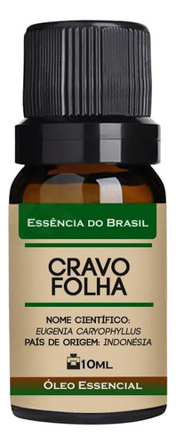 Óleo Essencial De Cravo Folha 10ml - Puro E Natural