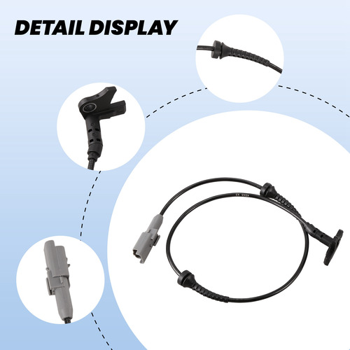 9665386780 Conector Abs Para Sensor De Velocidad De Rueda De