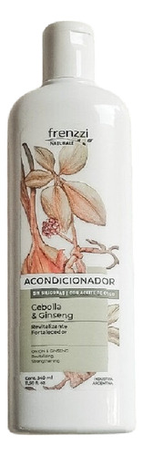 Acondicionador Cebolla Y Ginseng Fortalecedor Frenzzi 350ml