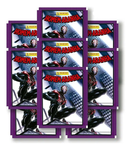 Homem Aranha: Aranhaverso Com 5 Envelopes (25 Figurinhas)