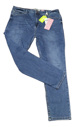 Jeans Americanino Mujer Corte Recto Tiro Alto Talla 54