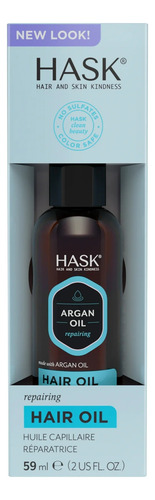 Hask Argan Oil Reparador/fortalecimiento Del Cabello 2 Fl.oz