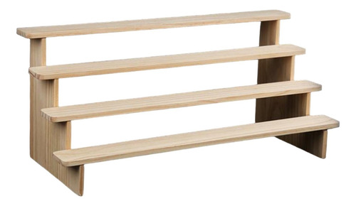 Soporte De Exhibición De Madera, Escalera De 4 Capas Xl