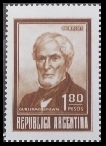 Argentina Correo Ordinario Guillermo Brown