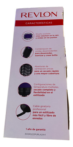 Secador Y Voluminizador Revlon Rvdr5222 Violeta