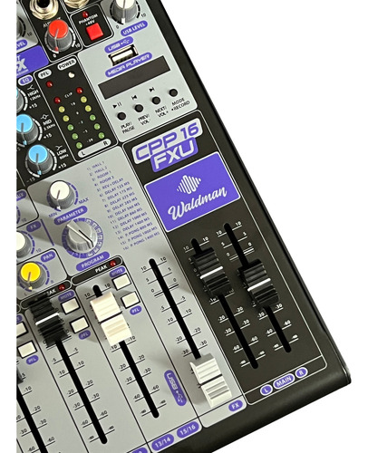 Mesa De Som Waldman 16 Canais Bluetooth Cpp-16fxu Oferta!