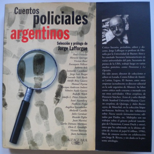 Lafforgue Jorge (compilador) / Cuentos Policiales Argentinos