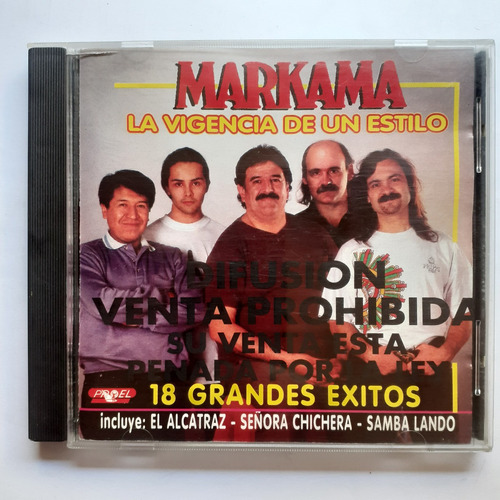 Cd Original - Markama (la Vigencia De Un Estilo)
