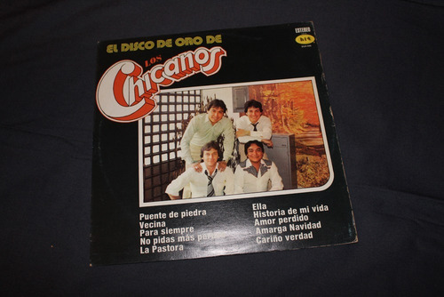 Lp - Los Chicanos - El Disco De Oro (Usado)