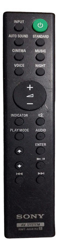 Control Original Rmt-ah411u Para Barra De Sonido Sony