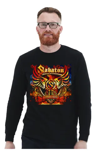 comprar Polera Ml Sabaton Coat Of Arms N Metal Abominatron
