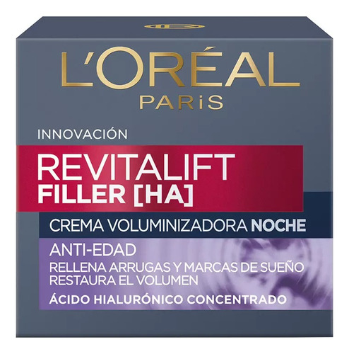 L'oréal Crema Voluminizadora De Noche 50ml