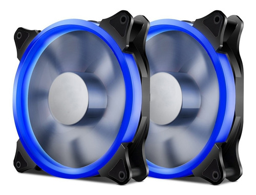 Kit X2 Unid Envio Gratis - Fan Ventilador Pc Iceberg Eklipse