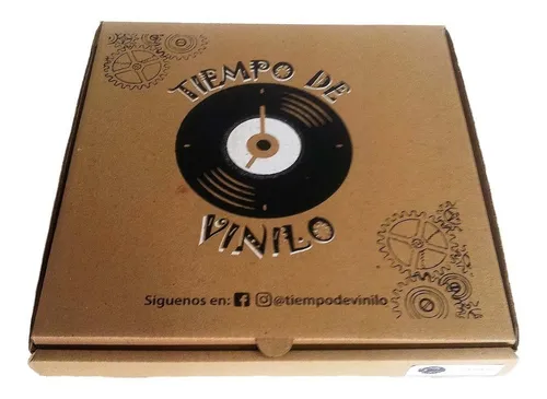 Reloj De Pared Elaborado Disco Lp Abogados Y Justicia Ref.02