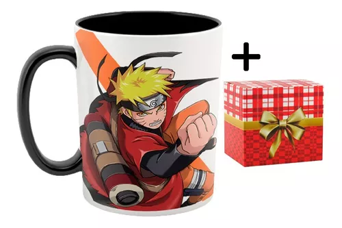 Caneca naruto preta