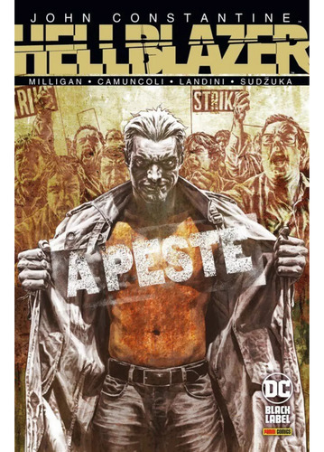 Coleção John Constantine Hellblazer Por Peter Milligan & Simon Bisley Completa 8 Volumes - Panini