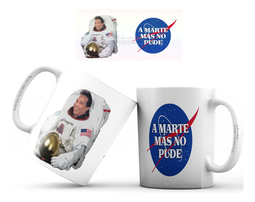 Taza Cafe Diomedes Diaz El  Cacique De La Junta Mug Pocillo 