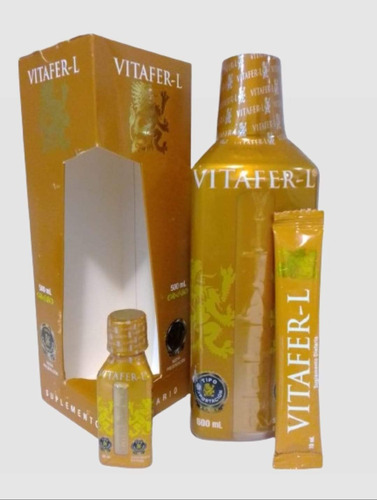 Vitafer-l Original Importado, Pack Tres Presentaciones 