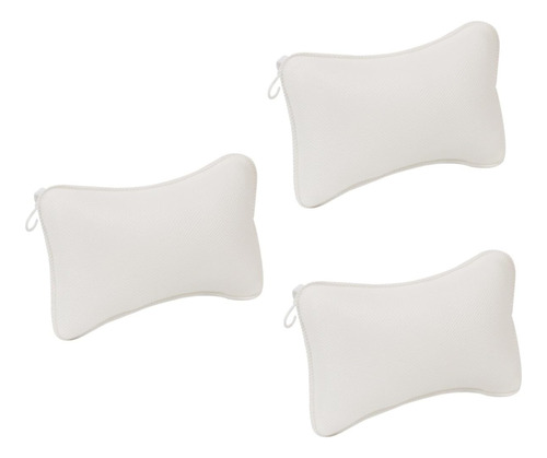 Fomiyes 3 Pcs Bath Pillow For Bathtub Jetted Tub Water Abso.