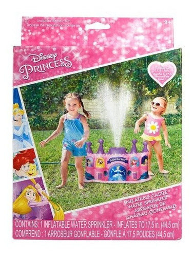 Inflable Disney Princesas Aspersor De Agua Inflable Niñas