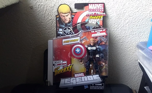 2011 Hasbro Marvel Univ Legends Terrax Steve Rogers No Baf