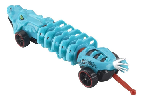 Hot Wheels Mutant Machines VehĂculo Skullface Azul Y Naran