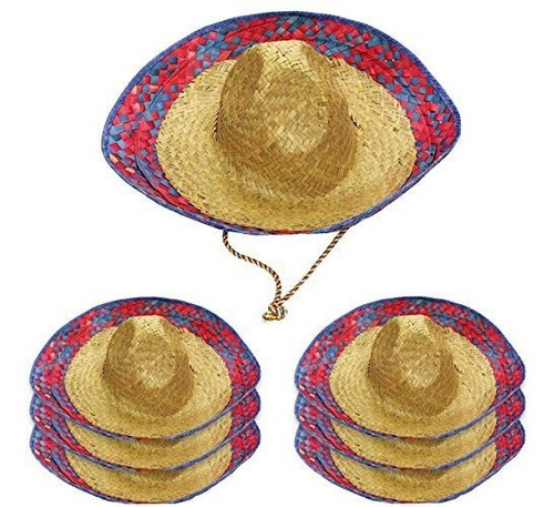 Funny Party Hats Sombrero Sombreros 3 Pack Cinco De Mayo Som 