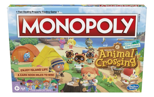 Monopoly Animal Crossing Edición New Horizons Juego De Mesa 