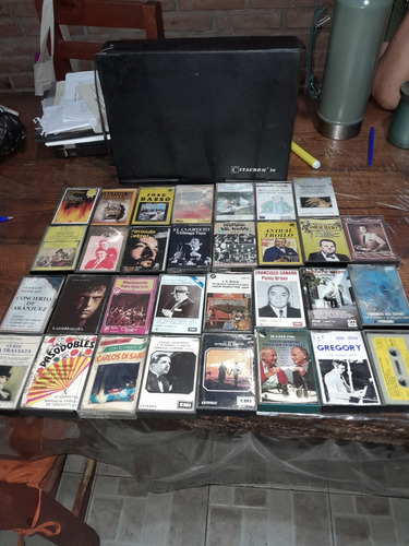 Cassettes Antiguos 30  Con Estuche Tango Troilo- Cadicamo