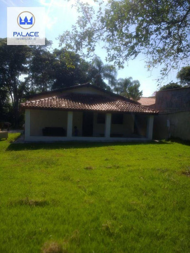Imagem 2 de 30 de Chácara Com 4 Dormitórios À Venda, 3330 M² Por R$ 580.000,00 - Centro (ártemis) - Piracicaba/sp - Ch0078