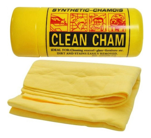 Cuero Sintético Para Secar Carro Automóvil Clean Cham 65x42 