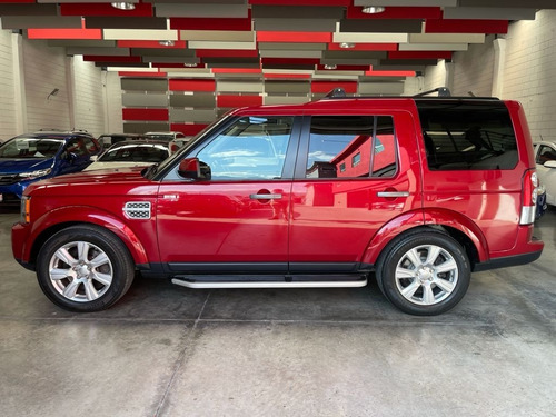 Imagen 1 de 12 de Land Rover Lr4 Hse 7 Pasajeros Color Rojo 2013