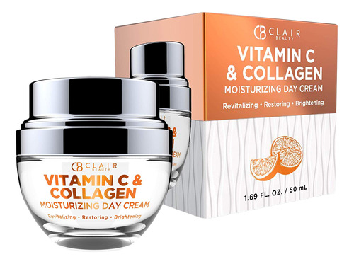 Clear Beauty Hidratante Facial Diario Con Vitamina C Y Colag