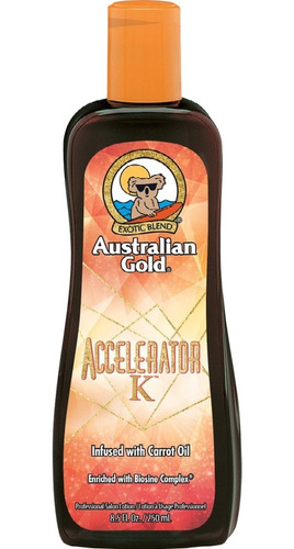 Australian Gold Accelerator K Bronceador Con Triple Caroteno