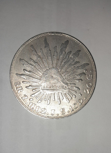 Moneda República Mexicana 1882