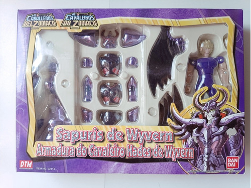 Caballeros Del Zodiaco Radamanthys Wyvern Bandai 2004 Vintag